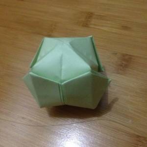 十分简单的手工折纸气球图解教程 如何折叠出一个气球