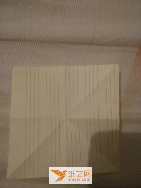 基本折纸功―双三角 第1步