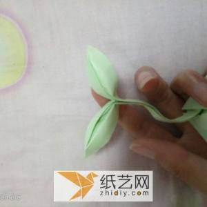 植树节手工制作折纸树苗