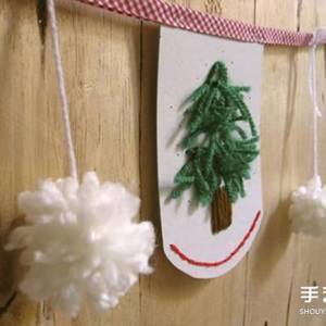超简单又有创意的圣诞树挂饰制作教程