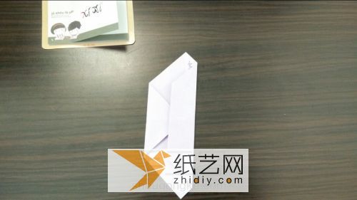 简易筷子袋/筷子套折纸教程 第3步
