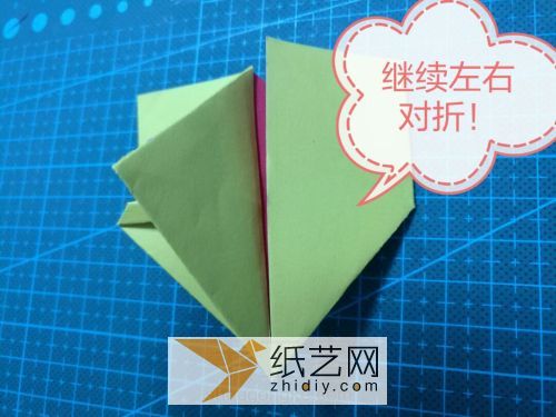 折纸——帽子 第11步