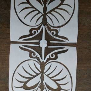 简单的剪纸蝴蝶窗花手工制作教程