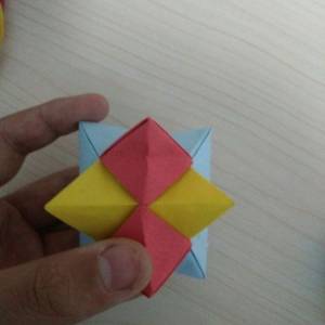 折纸立体造型图解教程 一个简单的折纸练手