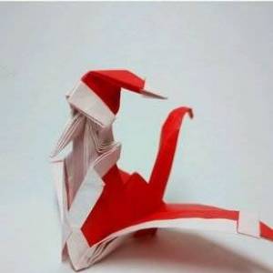 详细讲解圣诞鹤的折法图解教程