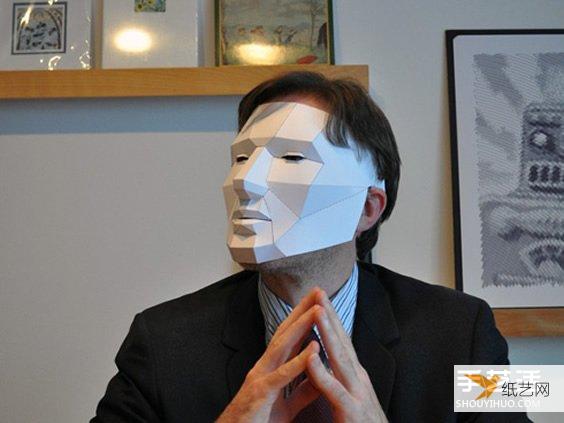 派对专用的立体纸雕面具的手工制作做法全面解析