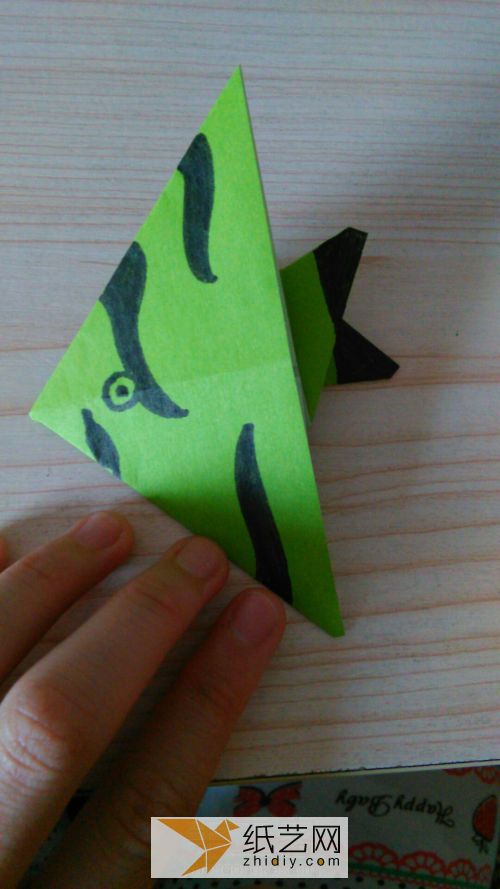 超简单的折纸 第5步