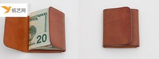 最简单的皮革钱包的自制方法