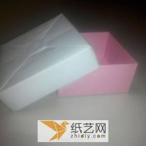 折纸盒子带盖子的完整折纸图解教程方法