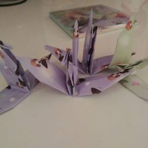 将折纸千纸鹤当做是520情人节的手工礼物吧