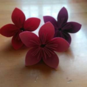 经典折纸樱花 教师节礼物包装花