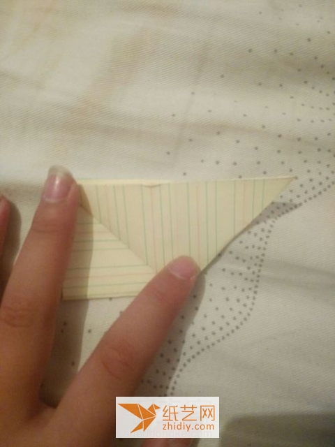 基本折纸功―双三角 第5步