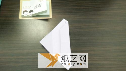 简易筷子袋/筷子套折纸教程 第4步