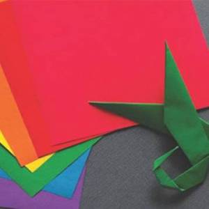 儿童使用折纸手工折叠剪刀的方法图解步骤图