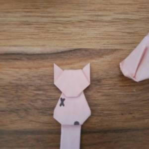 折纸小猫书签图解教程 如何DIY制作出可爱书签