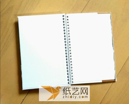【原创】旧台历改造小清新笔记本 第5步