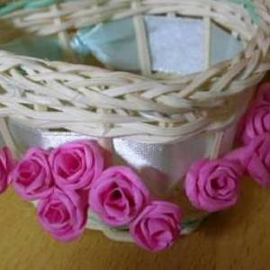 特别简单的手揉纸玫瑰花的折叠方法步骤图解