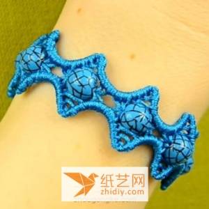 漂亮的编织串珠手链制作教程 美美哒圣诞节礼物
