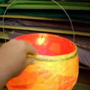 儿童简易花灯的制作方法图解