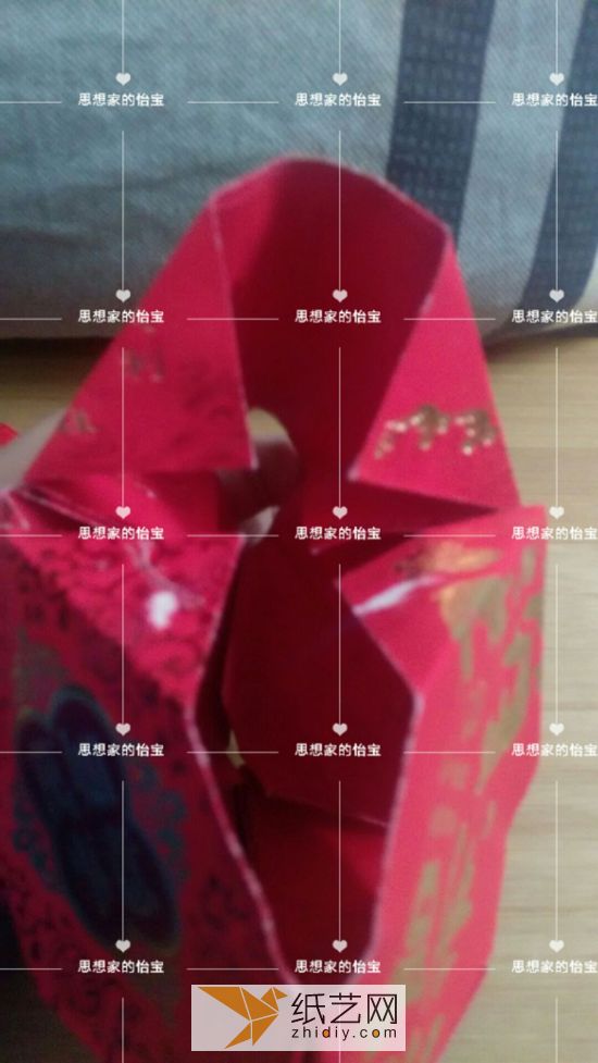 【年年有鱼】红包重新利用纸艺挂饰 第25步