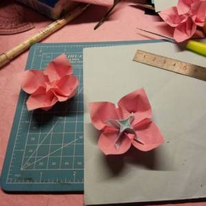简单的折纸花 教师节礼物锦上添花