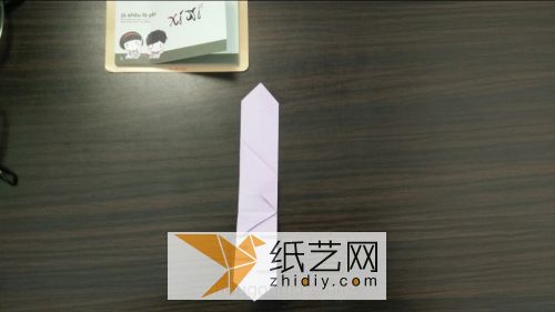 简易筷子袋/筷子套折纸教程 第7步