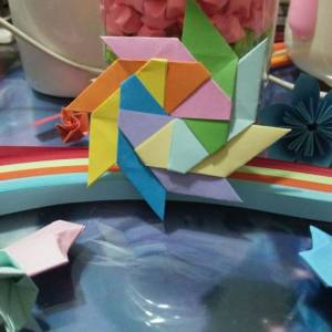 儿童手工折纸变形飞镖的折纸教程 简单手工折纸图解