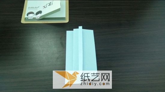 心形筷子袋/筷子套折纸教程 第9步