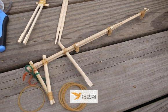 用一次性筷子做枪的教程图解