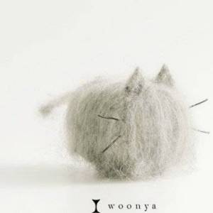 萌系羊毛毡可爱猫咪毛绒玩具作品欣赏赏析