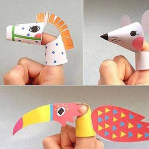简单的幼儿手指偶玩具制作方法步骤图解