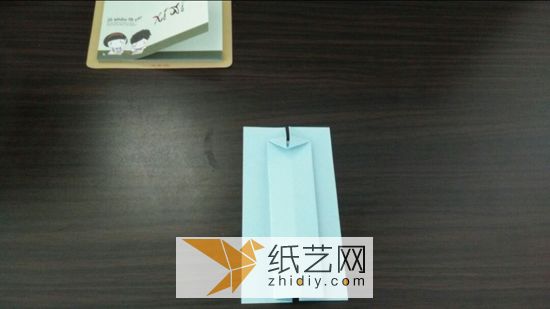 心形筷子袋/筷子套折纸教程 第6步