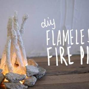 自己制作个性漂亮蕾丝篝火装饰的方法图解教程