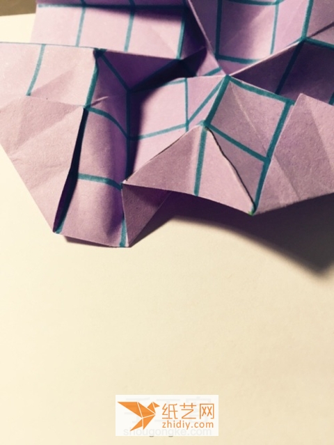 折纸川崎玫瑰 第21步