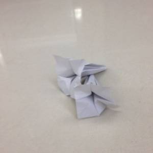 简单漂亮折纸牵牛花 教师节贺卡上面的好装饰