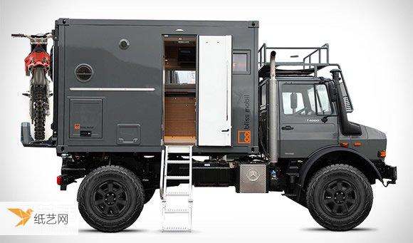 荷兰 Bliss Mobil 军用级别货柜露营车设计思路