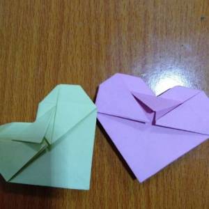 三分钟简单折纸心情人节必备