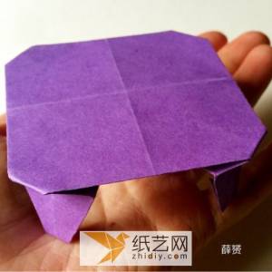 儿童折纸桌子实拍图教程 简单的手工折纸大全