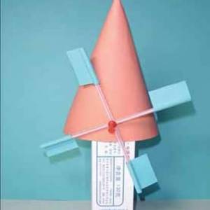 重新利用牙膏盒子制作简单荷兰风车的方法教程