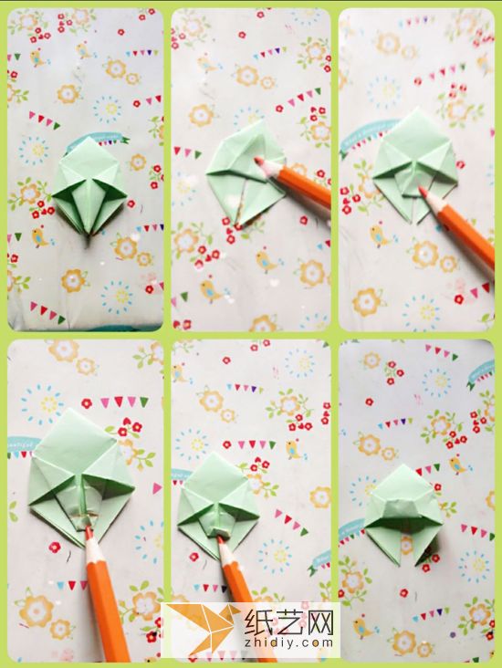立体折纸高跟鞋的折纸图解教程 怎么样折叠小