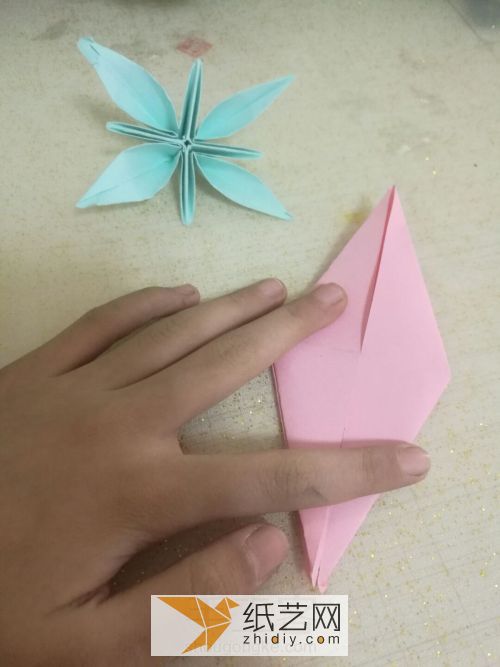 折纸 花～ 第15步