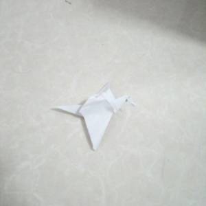 简单折纸千纸鹤 手工图解实拍图教程教你折千纸鹤