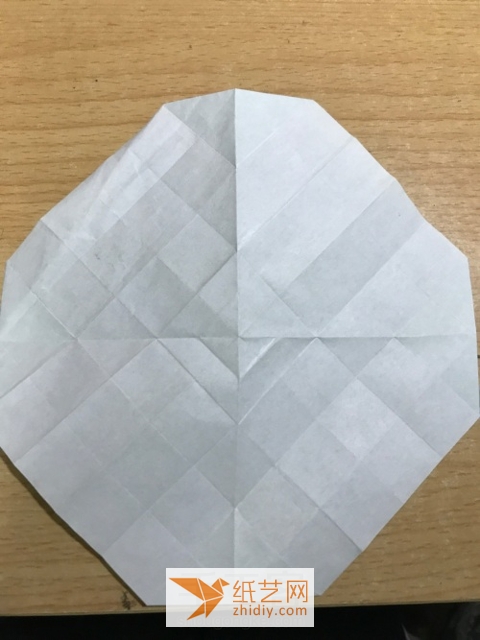 折り紙-折纸•玫瑰II 第13步
