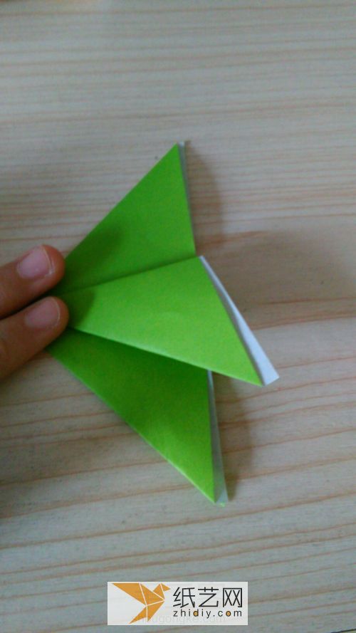 超简单的折纸 第3步
