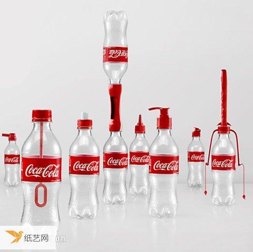 小创意大启发可乐瓶子废物利用回收活动