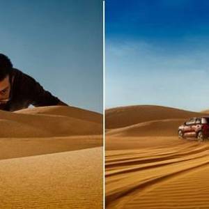 打造1：43的汽车世界 微型摄影师专门制作的奥迪沙漠广告