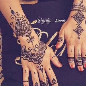 不用纹身也可以很美的Henna印度传统人体彩绘