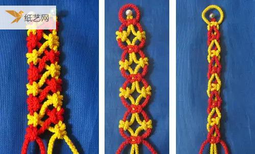 10种使用4根绳子编织的方法图解教程