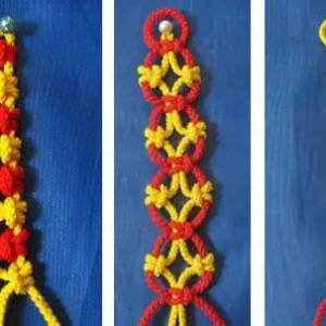 10种使用4根绳子编织的方法图解教程
