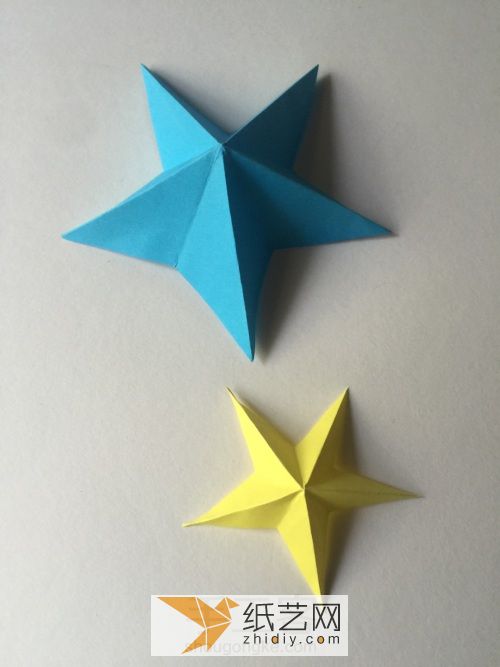 纸星星折法 第12步